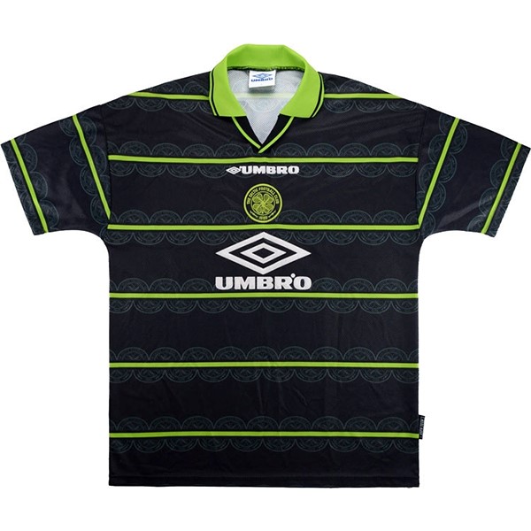 Tailandia Camiseta Celtic 2nd Retro 1998 1999 Verde